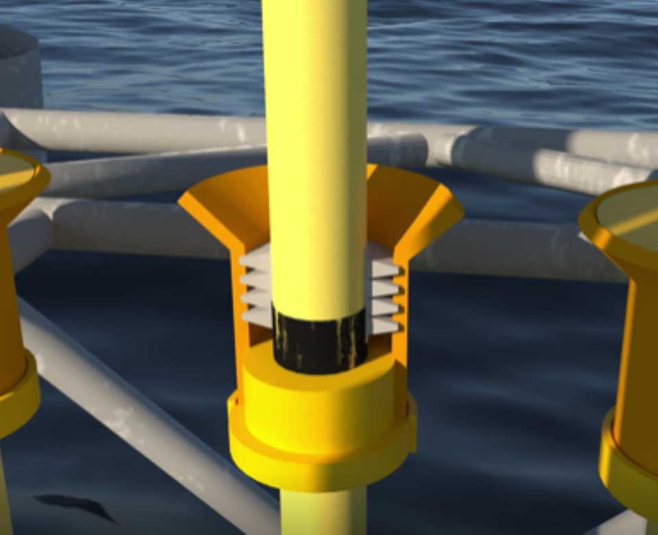 Conductor Stabiliser for Offshore Platform