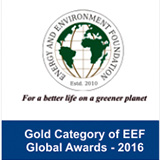 Energy and Environment Foundation Global Awards 2016 - Gold Category logo