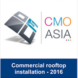 CMO Asia - Commercial Rooftop Installation 2016 award logo