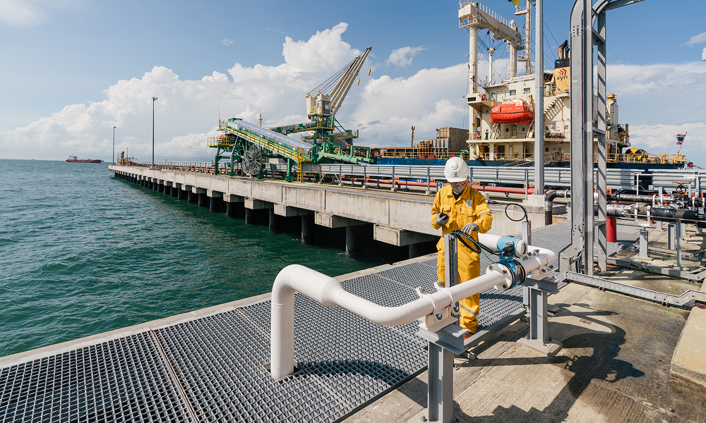 Solid and Liquid Product Jetty