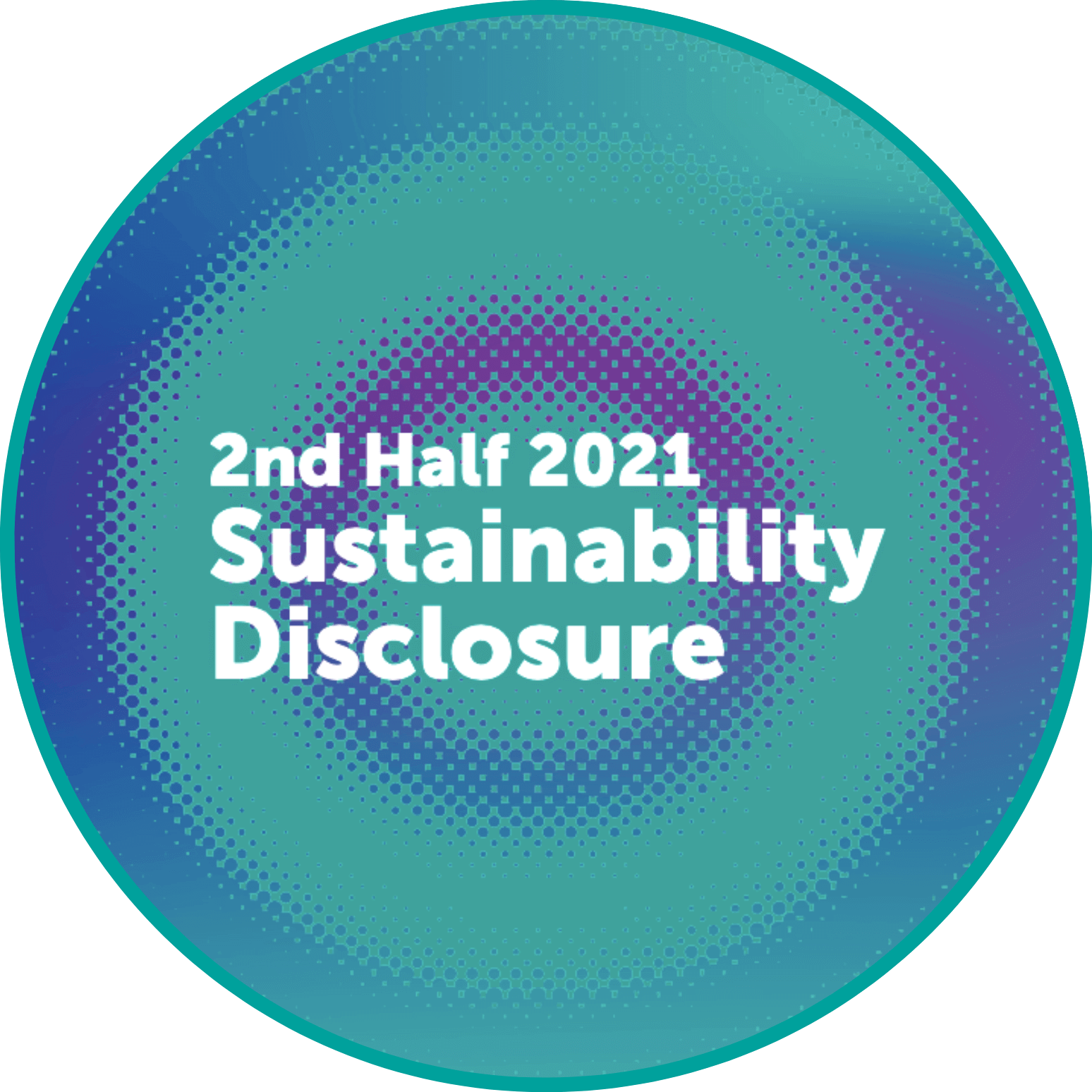 2nd half 2021 sustainability disclosure