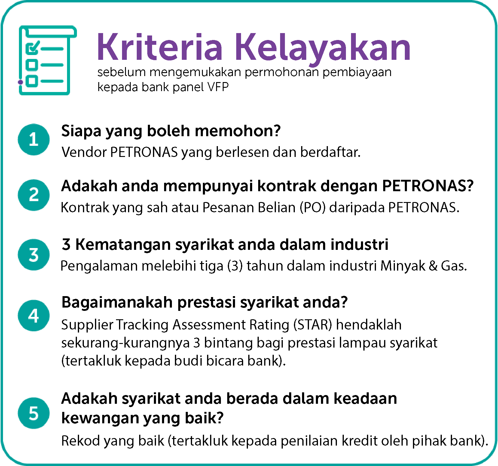 Criteria