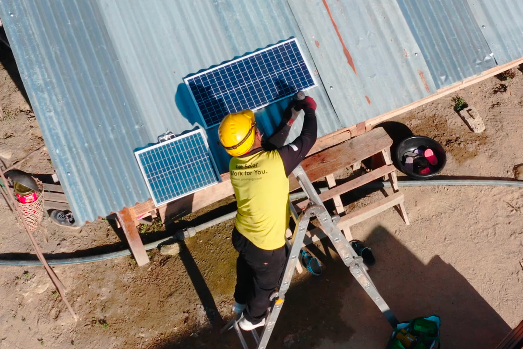 Lighting Up Lives with Solar Power
